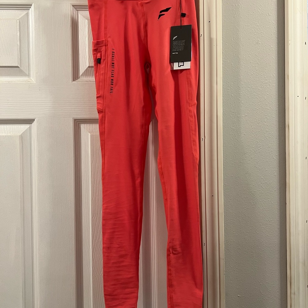 Flag Nor Fail women’s Bright salmon leggings